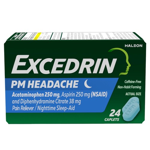 Excedrin pain reliever and - pain,