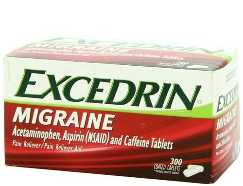 Excedrin migraine 300 caplets - migraine,,