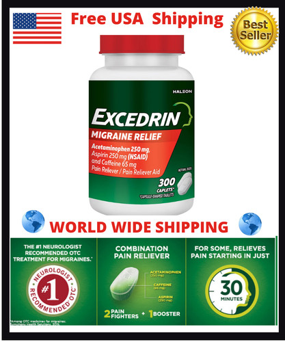 Excedrin migraine 300 coated - excedrin,